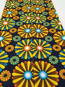 Tela de Algodón Ankara con Estampado Africano de Alta Calidad, Estilo Togo/Nigeriano, para Mujer, con Diseños Vibrantes para Todos los Estilos - Product Image 2