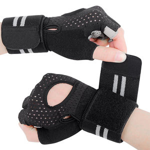Gants de fitness de haute qualité pour hommes, impression de logo personnalisée, gants de musculation protecteurs, ajustement confortable, prix de gros - Product Image 1