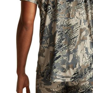 Chemise de chasse pour homme à manches courtes en softshell respirante, confortable, imperméable, antibactérienne, sur mesure, vente en gros, nouveauté - Product Image 6