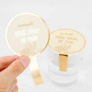 Etiquetas Autoadhesivas de Vinilo Holográficas Brillantes para Cosméticos, Champú, Perfume, Crema Facial - Product Image 4