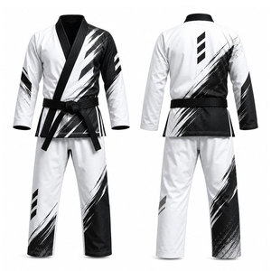 <b>Canvas</b> Heavyweight 100% Cotton Karate Gi Uniform for Gym Use-Professional Kyokushin Style 100% Preshrunk Fabric Customizable - Product Image 4