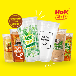 Custom Printing 22 Oz Polypropylene PP Plastic Cup Natural Tall Size for Iced Coffee made in Indonesia - Product Image 5