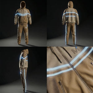 Ensemble de survêtement coupe-vent de haute qualité pour hommes, tenue de jogging fitness, USA Europe MALUZA INDUSTRIES - Product Image 6