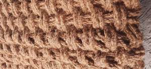 VENTE FLASH Tapis en fibre de coco Blue Lotus 2025 Tapis à texture naturelle - Product Image 6