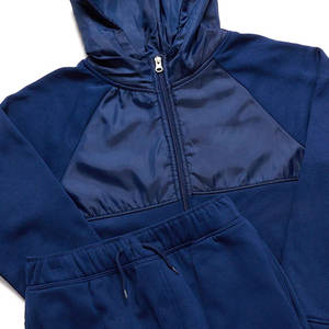 Conjunto de Sudadera con Capucha y Pantalones de Chándal de Algodón 100% Personalizado al por Mayor para Hombre, de Invierno, Color Sólido, de Alto Gramaje - Product Image 2