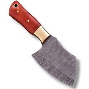 Couteau de poche de camping en acier Damas Nordic Forge, couteau de ranch à lame pleine, manche en résine, qualité industrielle, personnalisable OEM - Product Image 3