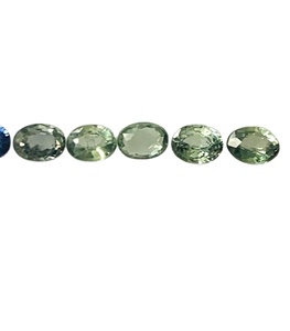 Vente en gros 3x4mm naturel multi saphir AAA grade ovale pierre précieuse à facettes bonne couleur traité thermiquement IGI certifié vente Bangkok - Product Image 3