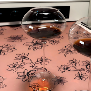 Verre à dégustation de vin ultra-fin en cristal bordeaux en forme de cœur, design moderne, verre à parfum de haute valeur, verre à vin rouge bombé - Product Image 4