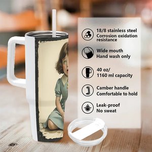 Gobelet isotherme en acier inoxydable 40oz pour les membres du programme de perte de poids - Product Image 5