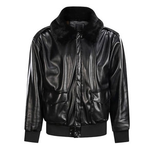 Veste en cuir véritable pour homme de haute qualité, prix de gros, meilleure vente, vestes en cuir véritable pour homme en vente en ligne - Product Image 1