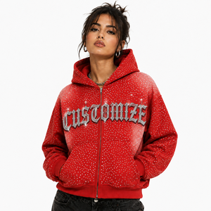 Wholesale Women's spring <b>lightweight</b> <b>hoodie</b> with Jersey <b>Hoodie</b>, Factory Price Low MOQ Export - Product Image 3