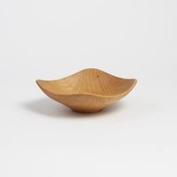 Bol en bois sculpté à la main traditionnel pour la maison, la cuisine, le service de salades, les collations, objet décoratif