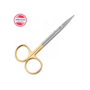 Tijeras quirúrgicas de Iris con borde de corte TC, instrumentos quirúrgicos reutilizables de acero inoxidable, cuchillas rectas de 12cm y 4,75 pulgadas - Product Image 6