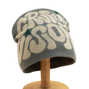 OEM/ODM Logotipo Personalizado Sublimado Jacquard Cuello Acanalado con Puños Invierno Lazos Camuflaje Estilo Urbano Unisex Diseño Estampado Acrílico/Algodón - Product Image 2