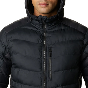 Blouson matelassé homme de haute qualité, personnalisé, léger, à capuche, pour l'extérieur, rembourré en coton, coupe ajustée, élégant, pour l'hiver - Product Image 4