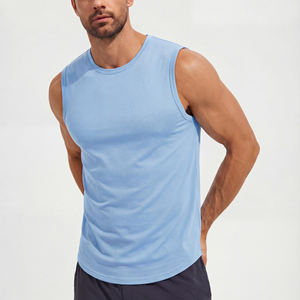 Camiseta Deportiva sin Mangas con Logotipo Personalizado para Hombre, con Orificios para los Brazos, para Gimnasio y Running, Camiseta Deportiva Elegante - Product Image 2