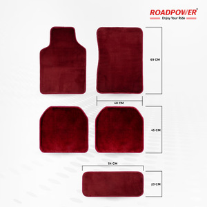 Alfombrillas Universales para Auto ROADPOWER (RP-MAT-130), Color Negro Premium, Resistentes, Impermeables y Fáciles de Limpiar - Product Image 2