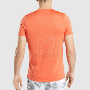 T-shirts de sport pour hommes 100 % coton de haute qualité à faible MOQ - Vêtements de fitness confortables à séchage rapide pour la vente en ligne - Product Image 2