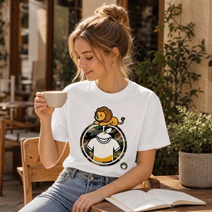 <span class=keywords><strong>Camicia</strong></span> Casual da <span class=keywords><strong>Uomo</strong></span> YOUMEI in Stile <span class=keywords><strong>Giapponese</strong></span> con Stampa Cartoon, Collo Tondo, 100% Cotone, Anti-Piega, Stampa Digitale, Alta Qualità, Doppio Strato - Product Image 6