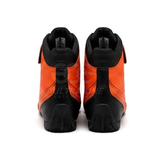 Chaussures de karting modernes pour hommes, professionnelles, légères, flexibles, confortables, durables, semelle antidérapante, cuir véritable, fermeture à boucle - Product Image 3