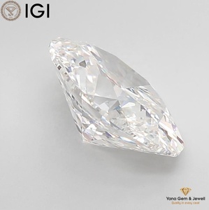 Diamant de laboratoire CVD de 5,00 carats, taille ovale, couleur F, clarté VVS1, certifié IGI, pour bague solitaire - Product Image 4