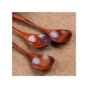 AVAILABLE Wholesale Sustainable Wooden Teaspoon 5.8 Inch Small Spoons for Honey <b>Jam</b> Condiments Hand Wash Only Kitchen Utensils - Product Image 2