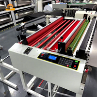 Machine de découpe professionnelle de rouleaux de papier en feuilles, équipement avec mécanisme de découpe flexible à ressort anti-rayures pour film protecteur