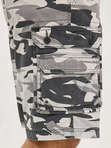 Pantalones Cortos Cargo de Algodón para Hombre, con Cordón Ajustable, Estilo Deportivo, Casual, para Verano, con Bolsillos Utilitarios - Product Image 6