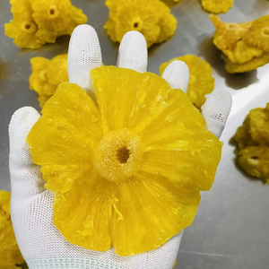 Soft Dried Pineapple <b>Sweet</b> Natural Dried Pineapple Slices No Sugar Added Tropical Fruit Snack Vietnam Factory Wholesale Bulk - Product Image 1