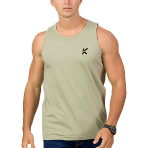 Débardeur de sport pour homme, très vendu, en polyester/coton, séchage rapide et respirant, design de logo personnalisé, vêtements de rue pour l'extérieur - Product Image 1