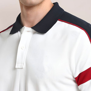 เสื้อโปโลชายแบบ OEM ออกแบบโลโก้ได้ตามต้องการ ผ้าสี่ทิศทางยืดหยุ่น พิมพ์ลายสกรีน เสื้อโปโลสำหรับเล่นกอล์ฟ ไซส์ใหญ่พิเศษสำหรับทุกเพศ - Product Image 5
