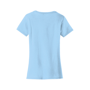 Camiseta Ajustada de Primera Calidad para Mujer, Mezcla de Algodón Suave, Manga Corta, Top Básico, Logotipo Personalizado, Fabricante de Ropa al Por Mayor - Product Image 3