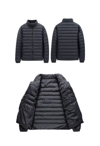 Chaqueta Acolchada Ligera para Hombre, Cuello Alto, Acolchado, Resistente al Viento, Precio de Fábrica al por Mayor, Chaquetas Cálidas de Vornex - Product Image 4