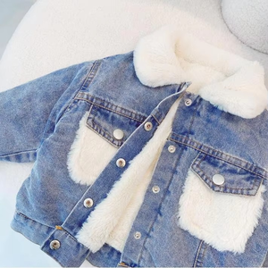Chaqueta Vaquera para Niños, Chaqueta de Mezclilla a la Moda, Chaquetas para Niñas - Product Image 3