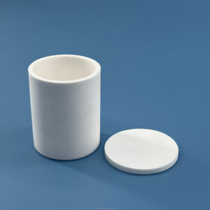 Korrosions beständiger zylindrischer Tiegel mit Abdeckung Magnesium oxid (Mgo) Säure-und alkali beständiges Magnesia-Cupel für die Metallurgie - Product Image 5