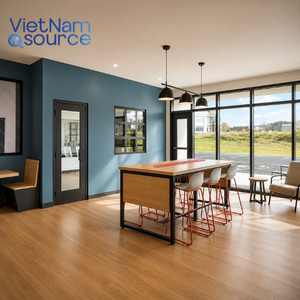 Production de mobilier hôtelier StudioRes avec dimensions de meubles sur mesure, finitions stratifiées et quincaillerie de qualité commerciale au Vietnam - Product Image 4