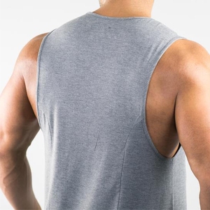 Men Breathable <b>Mesh</b> Tank <b>Top</b> for Training Sessions Men Slim Fit Tank <b>Top</b> for Active Lifestyle Wear Men Cotton Blend Sleeveless - Product Image 4