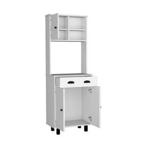 Naomi Kitchen White Pantry Solución de almacenamiento de cocina con estilo - Product Image 6