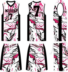 Maillot de basket personnalisé et abordable 100 % polyester respirant, uniforme d'entraînement grande taille, antibactérien - Product Image 6