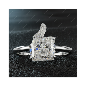 Ideas de regalos de Navidad originales como un anillo de diamantes único de 3 quilates personalizado para mamá, papá, esposa, marido, joyería por menos de 500 para 2025 - Product Image 1