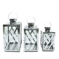 Ensemble de 4 lanternes décoratives en fer de style farmhouse, écologiques, pour la maison, les mariages, la décoration de Noël, lanternes à bougies