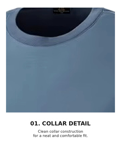 Camiseta Coolon de Cuello Redondo |   Marca Coreana MARK MT-206 OEM/ODM - Product Image 3