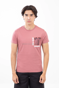 Nuovissima Collezione 2026: T-Shirt <span class=keywords><strong>da</strong></span> Uomo Verde <span class=keywords><strong>Mare</strong></span> a Maniche Corte, Collo Tondo, in Cotone, Vestibilità Regolare, Traspirante, Tessuto Ecologico - Product Image 4