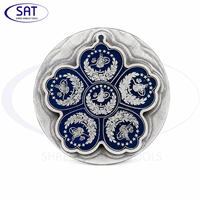 SAT Jewelry Moules de frappe pour pièces de monnaie en or et argent ancien, motifs Reine et Double Cheval, de haute qualité et polis, Malaisie Thaïlande États-Unis