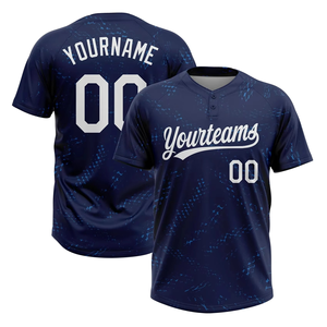 Camisetas de Hombre de Manga Corta con Dos Botones, Ligeras, Impresas de Alta Calidad, Personalizadas, Transpirables, de Secado Rápido, para Béisbol y Sóftbol - Product Image 1