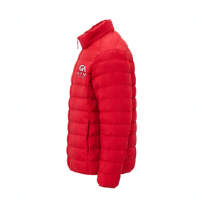 GYM Active Men's High Quality Breathable <b>Waterproof</b> Windproof Cold Winter <b>Parka</b> Sportswear Custom Outdoor Red Puffer <b>Jacket</b> - Product Image 4