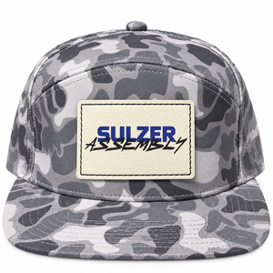 Custom 7 Panel <b>Duck</b> Camo Trucker <b>Hat</b> Woven Patch Logo Snapback Cap Wholesale Vietnam Manufacturer OEM ODM Hunting Cap Factory - Product Image 2