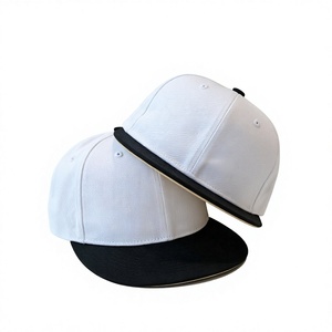 Casquettes de baseball sportives unisexes personnalisées brodées en polyester Oxford 100% avec doublure en satin de soie brillant, motifs feuilles, losanges et pois - Product Image 6