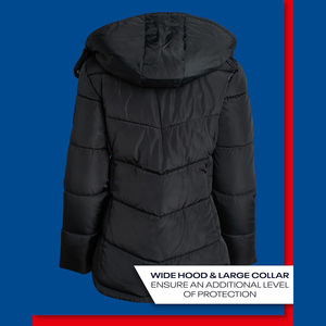 <b>Womens</b> Quilted Jackets Custom Embroidery <b>Padded</b> <b>Winter</b> <b>Coats</b> Outdoor Apparel OEM Pakistan Export Manufacturer Worldwide - Product Image 4