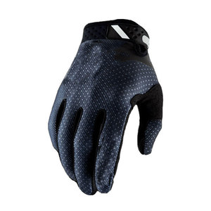 Gants de motocross personnalisables de haute qualité à doigts complets avec empiècements en PU, pour l'extérieur, unisexes, rouge, noir, jaune, impression par sublimation - Product Image 1